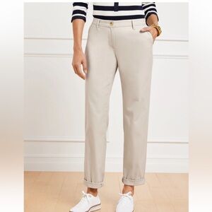 Talbots the weekend chino in tan color size 12